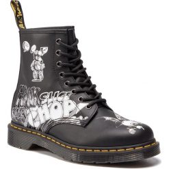 Glany DR. MARTENS - 1460 Rg Bw 24876009 Black/White. Czarne glany damskie Dr. Martens, bez zapięcia. Za 699,00 zł.