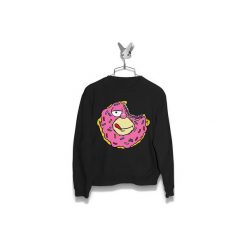 Bluza Homer Pączek Damska. Czarne bluzy damskie marki Failfake, xs, bez wzorów, bez rękawów, bez kaptura. Za 160,00 zł.