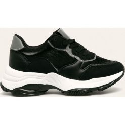 Answear - Buty Jeeini. Czarne buty sportowe damskie ANSWEAR, bez wzorów, z materiału, sportowe. W wyprzedaży za 69,90 zł.