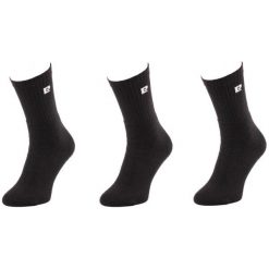 Skarpety Frota Pierre Cardin 3-pak Czarne. Czarne skarpetki męskie w jednolite wzory, z elastanu. Za 16,25 zł.