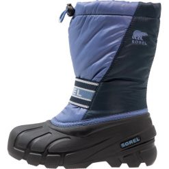 Sorel CUB Śniegowce blues. Niebieskie kozaki dziewczęce Sorel, z tworzywa sztucznego. Za 219,00 zł.