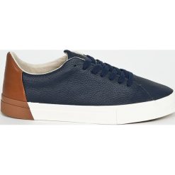 Marc O'Polo - Buty. Niebieskie buty sportowe męskie marki Marc O'Polo, z gumy, na sznurówki. W wyprzedaży za 299,90 zł.