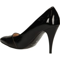 CZÓŁENKA MM OLEKSY 14/542. Czarne buty ślubne damskie Casu, na koturnie. Za 219,99 zł.