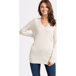 Trussardi Jeans - Sweter. Brązowe swetry klasyczne damskie marki Trussardi Jeans, s, z poliesteru. W wyprzedaży za 299,90 zł.