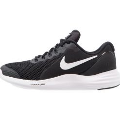 Nike Performance LUNAR APPARENT Obuwie do biegania treningowe black/white/cool grey. Czarne buty do biegania damskie Nike Performance, z materiału. W wyprzedaży za 237,15 zł.