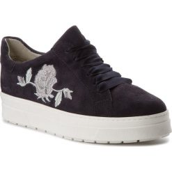 Sneakersy CAPRICE - 9-23702-30 Ocean Suede 857. Niebieskie półbuty damskie Caprice, z zamszu. W wyprzedaży za 199,00 zł.