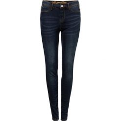 Desigual Jeansy damskie Denim Sky 26 ciemnoniebieski. Niebieskie jeansy damskie Desigual, z jeansu. W wyprzedaży za 244,00 zł.