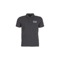 Koszulki polo z krótkim rękawem Emporio Armani EA7 TRAIN CORE ID 3ZPF51. Szare koszulki męskie marki Emporio Armani EA7, m, bez wzorów, z krótkim rękawem. Za 279,20 zł.