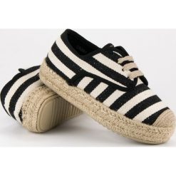 Tomsy damskie: Wiązane espadryle w prążki CORINA