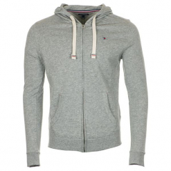 Tommy Hilfiger Bluza Męska M Szary. Szare bluzy męskie TOMMY HILFIGER, m, bez wzorów, bez kołnierzyka, bez rękawów, bez kaptura. Za 339,00 zł.