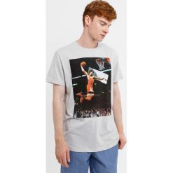 Męski T-shirt MF Basketball. Szare koszulki męskie Mark Formelle, m, bez wzorów, z bawełny, bez rękawów. Za 31,49 zł.