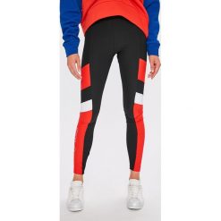Fila - Legginsy. Czarne legginsy marki Fila, s, z elastanu. W wyprzedaży za 169,90 zł.