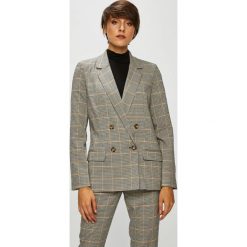 Vero Moda - Żakiet. Brązowe żakiety damskie marki Vero Moda, z elastanu. W wyprzedaży za 139,90 zł.