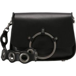Torebki klasyczne damskie: Rebecca Minkoff RING SHOULDER BAG Torba na ramię black