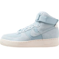 Nike Sportswear AIR FORCE 1 07 Sneakersy wysokie ocean bliss/sail. Niebieskie sneakersy męskie marki Nike Sportswear, bez wzorów, ze skóry, bez zapięcia. Za 479,00 zł.