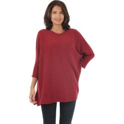 Sweter w kolorze czerwonym. Czerwone bez kategorii L'étoile du cachemire, z kaszmiru, z okrągłym kołnierzem. W wyprzedaży za 129,95 zł.