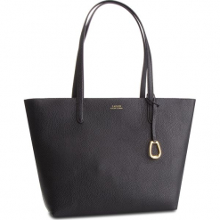 Torebka LAUREN RALPH LAUREN - Merrimack 431742101001 Blk/Taupe. Czarne torebki klasyczne damskie Lauren Ralph Lauren, ze skóry ekologicznej. Za 779,00 zł.