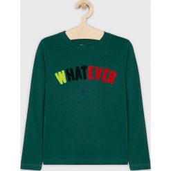 Name it - Longsleeve dziecięcy 122-164 cm. Białe t-shirty chłopięce Name it, z aplikacjami, z elastanu, z długim rękawem. Za 59,90 zł.
