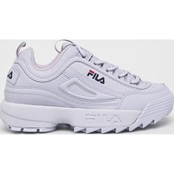 Fila - Buty Disruptor Low. Fioletowe buty sportowe damskie Fila, ze skóry, sportowe. W wyprzedaży za 399,90 zł.