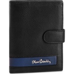 Duży Portfel Męski PIERRE CARDIN - TILAK26 331A Black/Blue. Czarne portfele męskie Pierre Cardin, bez wzorów, ze skóry. Za 125,00 zł.