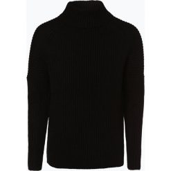 Drykorn - Męska bluza nierozpinana z dodatkiem alpaki – Bato, czarny. Czarne bluzy męskie marki DRYKORN, xxl, z dzianiny. Za 589,95 zł.