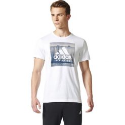 Adidas Koszulka Category ATH biała r. S (CD9250). Białe t-shirty męskie marki Adidas, m. Za 84,66 zł.
