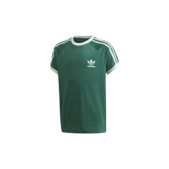 T-shirty z krótkim rękawem Dziecko adidas Koszulka 3-Stripes. Zielone t-shirty chłopięce Adidas, bez wzorów, z krótkim rękawem. Za 89,95 zł.