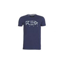 T-shirty z krótkim rękawem Redskins ARROW. Niebieskie t-shirty męskie marki Redskins, s, bez wzorów, bez kołnierzyka, krótkie. Za 109,00 zł.