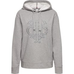 Bluza TOMMY HILFIGER Kaylee WW0WW25871. Szare bluzy damskie TOMMY HILFIGER, l, bez wzorów, z bawełny, bez rękawów, bez kaptura. W wyprzedaży za 409,00 zł.