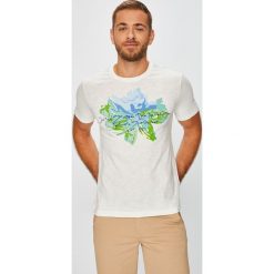 U.S. Polo - T-shirt. Szare koszulki polo męskie marki U.S. Polo, l, z nadrukiem, z bawełny. W wyprzedaży za 129,90 zł.