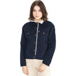 Levi's Ex-Boyfriend Kurtka Niebieski. Niebieskie kurtki damskie Levi's®, s, bez wzorów, z bawełny. Za 619,95 zł.