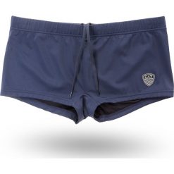 KĄPIELÓWKI EA7 Emporio Armani. Niebieskie kąpielówki męskie m, z aplikacjami, z materiału. Za 209,00 zł.