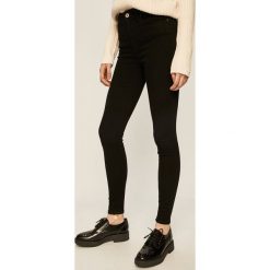 Only - Spodnie. Czarne spodnie damskie ONLY, s, bez wzorów, z elastanu. W wyprzedaży za 99,90 zł.