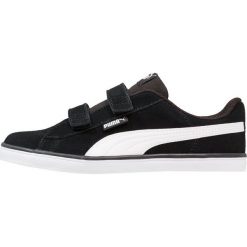 Puma URBAN PLUS SD V PS Tenisówki i Trampki black/white. Czarne trampki dziewczęce Puma, ze skóry. Za 169,00 zł.