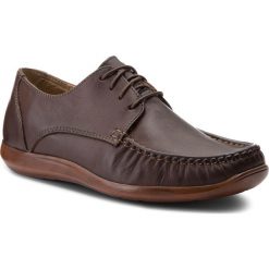 Półbuty LASOCKI FOR MEN - MI20-RENE-4 Brązowy. Pomarańczowe półbuty męskie Lasocki For Men, na co dzień, bez wzorów, ze skóry, bez zapięcia. Za 169,99 zł.