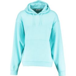 Bejsbolówki męskie: Weekday BIG Bluza z kapturem turqouise