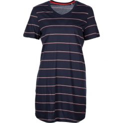 Koszula nocna w kolorze granatowym. Niebieskie koszule nocne damskie Marc O'Polo, s, w paski, z bawełny, bez rękawów. W wyprzedaży za 84,95 zł.
