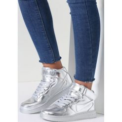 Buty sportowe damskie: Srebrne Buty Sportowe Laura