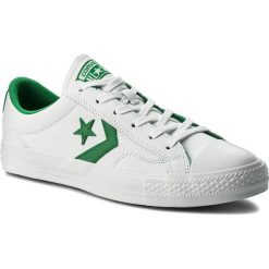 Trampki CONVERSE - Star Player Ox 159738C White/Green/White. Białe tenisówki męskie Converse, z gumy. W wyprzedaży za 249,00 zł.