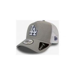 New Era LA Dodgers Czapka z daszkiem Szary. Szare czapki męskie New Era, bez wzorów, z poliesteru. Za 145,95 zł.