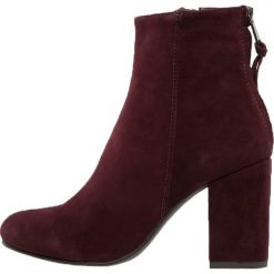 Botki damskie lity: SPM BENDLE Botki na obcasie burgundy