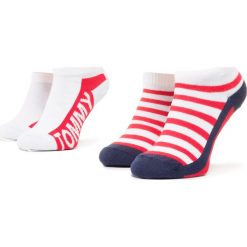 Zestaw 2 par niskich skarpet unisex TOMMY HILFIGER - 320409001 Tommy Original 085. Białe skarpetki damskie TOMMY HILFIGER, bez wzorów, z elastanu. Za 29,00 zł.