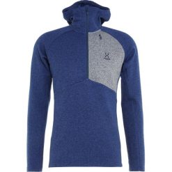 Swetry klasyczne męskie: Haglöfs NIMBLE HOODED MEN Sweter tarn blue