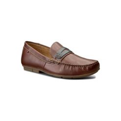 LASOCKI FOR MEN MI07-A525-A381-01. Pomarańczowe półbuty męskie Lasocki For Men, bez wzorów, ze skóry, bez zapięcia. Za 189,99 zł.
