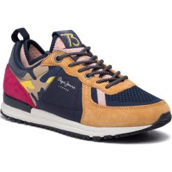 Sneakersy PEPE JEANS - Tinker Pro 73 Fusion PMS30528 Tan 869. Niebieskie sneakersy męskie Pepe Jeans, bez zapięcia. W wyprzedaży za 339,00 zł.