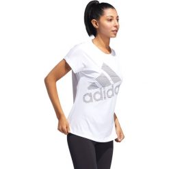 Adidas Performance Badge of Sport Koszulka Biały. Białe topy damskie adidas Performance, xs, z nadrukiem, z poliesteru, z krótkim rękawem, climalite (adidas). Za 128,95 zł.