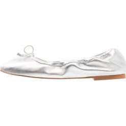 Baleriny damskie lakierowane: Buffalo Baleriny silver