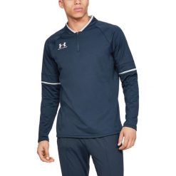 Under Armour Challenger III Midlayer Koszulka Niebieski. Niebieskie podkoszulki męskie Under Armour, xl, z nadrukiem, z poliesteru, bez kołnierzyka, długie. Za 240,95 zł.