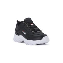 Buty Fila 25Y STRADA LOW. Czarne trampki i tenisówki damskie Fila, bez wzorów, bez zapięcia. Za 348,11 zł.