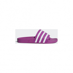 Klapki adidas Klapki Adilette. Różowe klapki damskie marki Adidas, bez wzorów, bez obcasa. Za 169,00 zł.